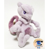 Officiële Pokemon center knuffel Pokemon fit Mewtwo 13cm
